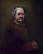 Rembrandt, Self-portrait.